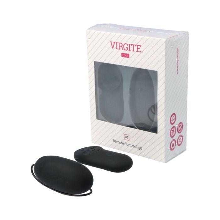 Huevo Vibrador Virgite Negro 7 Huevo Vibrador Virgite Negro 7