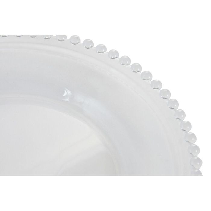 DKD Home Decor Plato Básico de Cristal Transparente 27x27x2.6 cm Apto para Microondas y Lavavajillas 2 DKD Home Decor Plato Básico de Cristal Transparente 27x27x2.6 cm Apto para Microondas y Lavavajillas 2