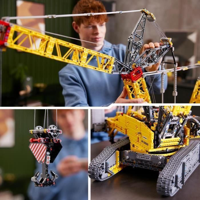 LEGO Technic 42146 Grúa sobre Orugas Liebherr LR 13000, Modelo de Máquina de Construcción con Control Remoto, para Adultos 2 LEGO Technic 42146 Grúa sobre Orugas Liebherr LR 13000, Modelo de Máquina de Construcción con Control Remoto, para Adultos 2