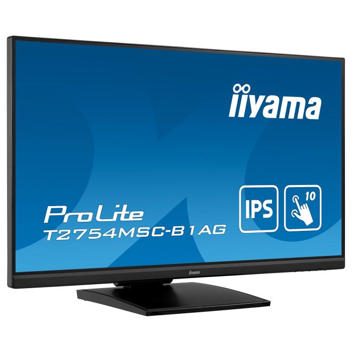 Iiyama T2754MSC-B1AG Monitor Táctil 27" Full HD IPS, 10 Puntos, Anti-glare, Negro, Altavoces Iiyama T2754MSC-B1AG Monitor Táctil 27" Full HD IPS, 10 Puntos, Anti-glare, Negro, Altavoces