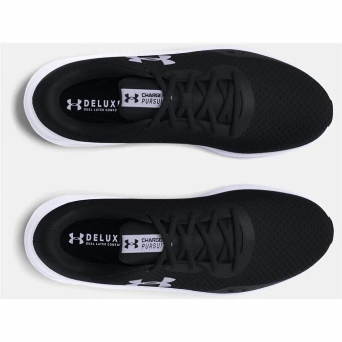 Zapatillas de Running para Adultos Under Armour Charged Pursuit 3 Negro 4