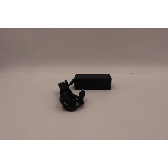 Lenovo AC adapter with 45W output, supports multiple voltage levels: 20V, 15V, 9V, and 5V, features 3 ports for connectivity. 6 Lenovo AC adapter with 45W output, supports multiple voltage levels: 20V, 15V, 9V, and 5V, features 3 ports for connectivity. 6