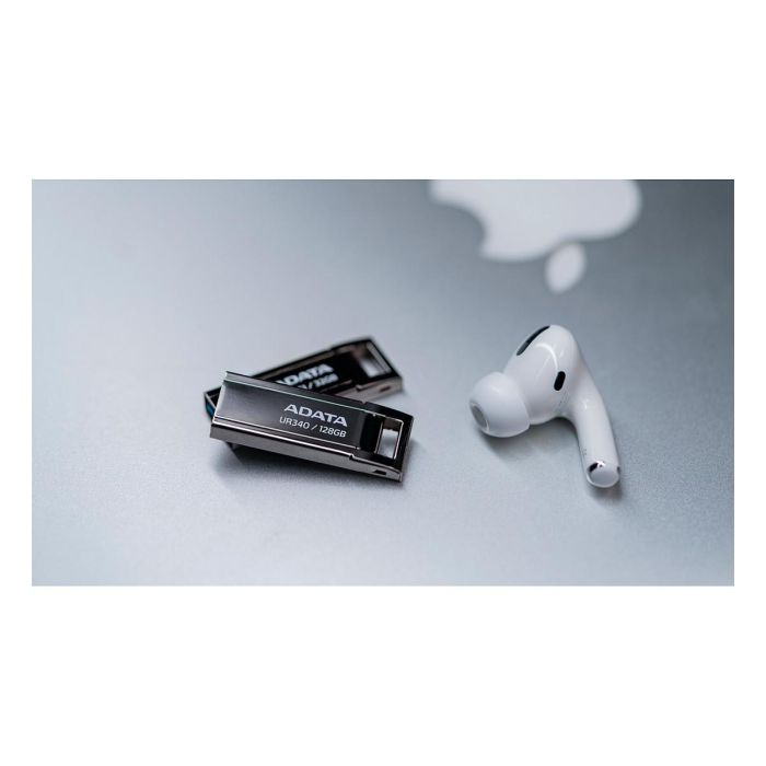 ADATA USB 3.2 Ur340 64GB Metal Negro AROY-UR340-64GBK - Pendrive, Lápiz USB, Hasta 100MB/s Lectura ADATA USB 3.2 Ur340 64GB Metal Negro AROY-UR340-64GBK - Pendrive, Lápiz USB, Hasta 100MB/s Lectura