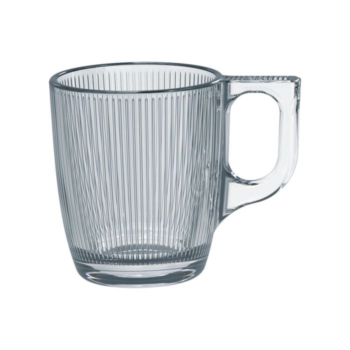 Taza Luminarc Stripy Transparente Vidrio 90 ml (6 Unidades) 3