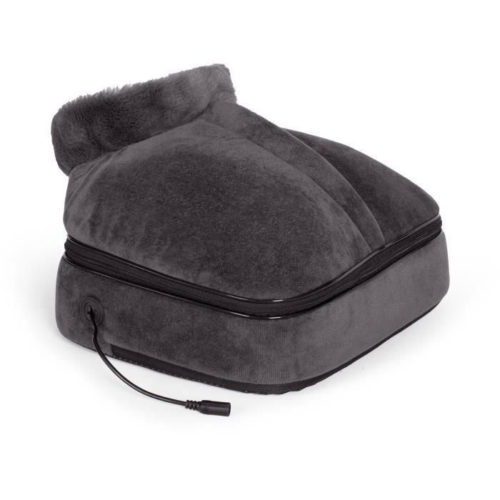 Livoo DOS204 Masajeador Shiatsu 2 en 1 para Pies y Espalda, 24 Cabezales, 3 Velocidades, Con/Sin Calor, Gris 0 Livoo DOS204 Masajeador Shiatsu 2 en 1 para Pies y Espalda, 24 Cabezales, 3 Velocidades, Con/Sin Calor, Gris 0