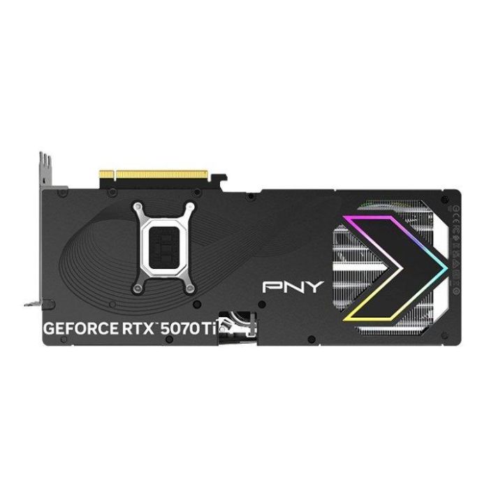 PNY Tarjeta Gráfica GeForce RTX 5070 Ti EPIC-X RGB 16GB GDDR7 256-bit 2295 MHz NVIDIA PCIe 5.0 Triple Ventilador 6