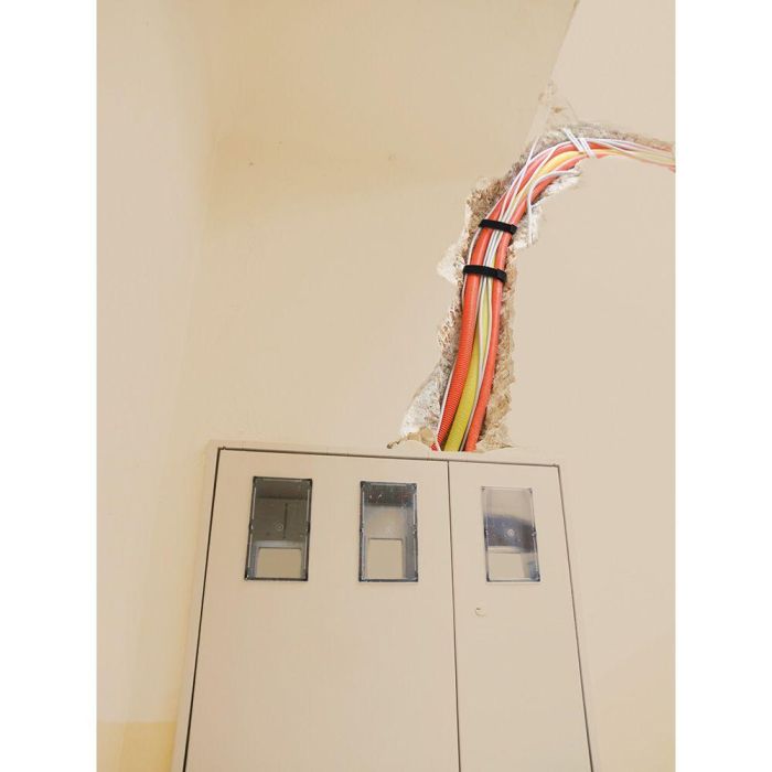 Velcro Cinta One-Wrap 20x25m Negra Sujeción Cableado 5