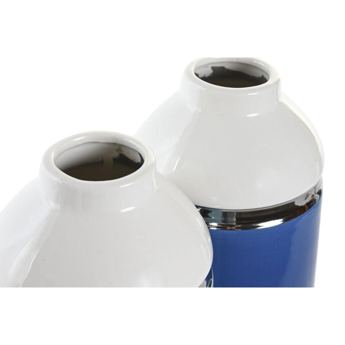 Jarron Atlantico DKD Home Decor Azul Marino Azul Celeste 12 x 18.5 x 12 cm (2 Unidades) 1 Jarron Atlantico DKD Home Decor Azul Marino Azul Celeste 12 x 18.5 x 12 cm (2 Unidades) 1