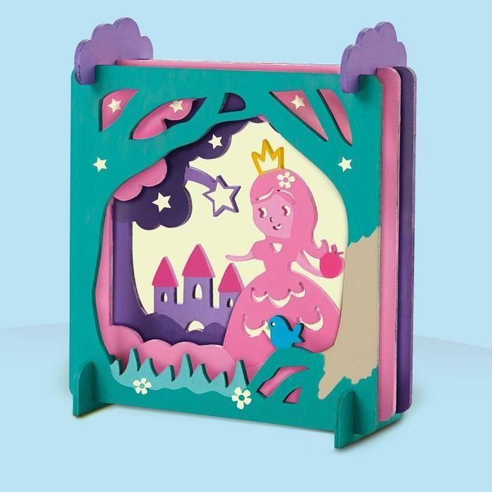 Caja de sombras con tema de cuento de hadas (brilla en la oscuridad) - SES CREATIVE 2 Caja de sombras con tema de cuento de hadas (brilla en la oscuridad) - SES CREATIVE 2