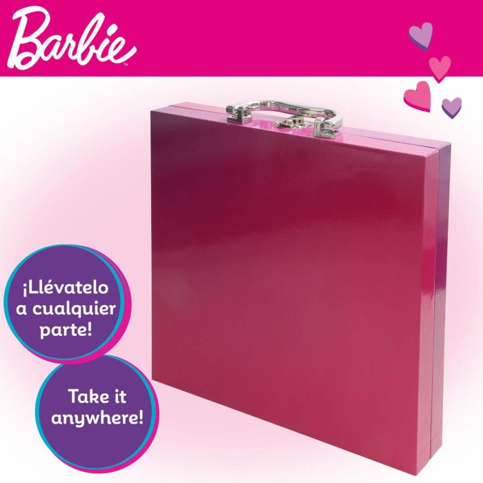 Set de Maquillaje Infantil Barbie Multicolor 35 Piezas 3 Set de Maquillaje Infantil Barbie Multicolor 35 Piezas 3
