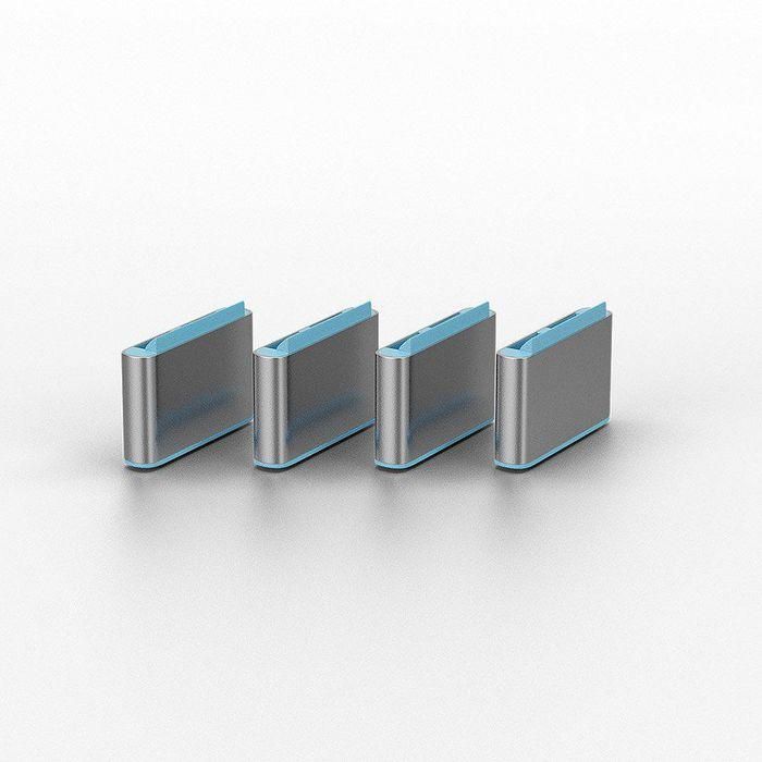 Lindy Bloqueador de Puertos USB Tipo C y Thunderbolt 3 con Llave de Seguridad - Kit de 4 Bloqueadores Azules para Protección de Datos 1 Lindy Bloqueador de Puertos USB Tipo C y Thunderbolt 3 con Llave de Seguridad - Kit de 4 Bloqueadores Azules para Protección de Datos 1