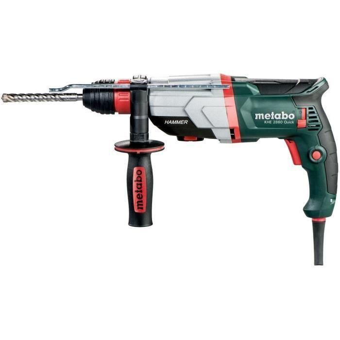 METABO Martillo perforador KHE 2860 Quick + Quick mandril - 880 W 1