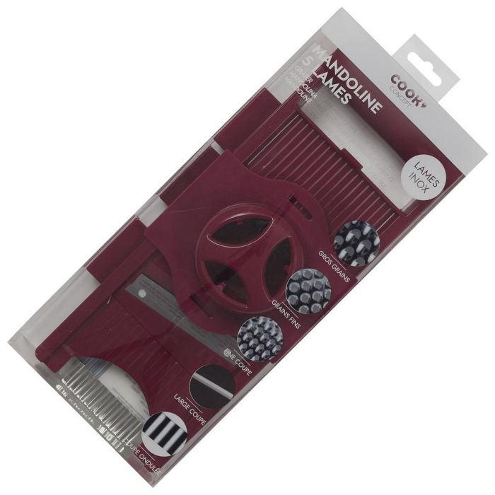 Cook Concept Rallador Mandolina 5 En 1 Con 5 Lamas Intercambiables Ideal Para Rebañar Y Rallar 1