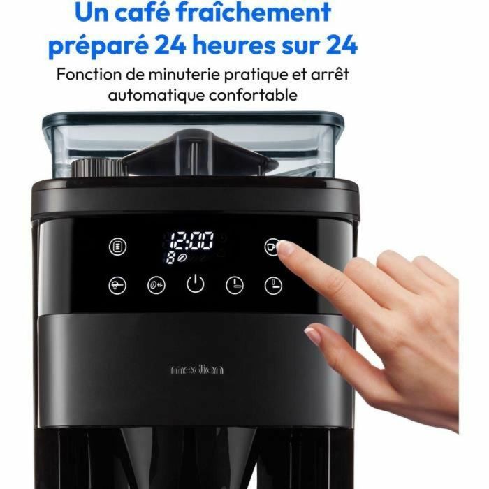 Cafetera Digital con Filtro Aislado y Molinillo - MEDION - 1000W - 1.0L - Negra 3 Cafetera Digital con Filtro Aislado y Molinillo - MEDION - 1000W - 1.0L - Negra 3