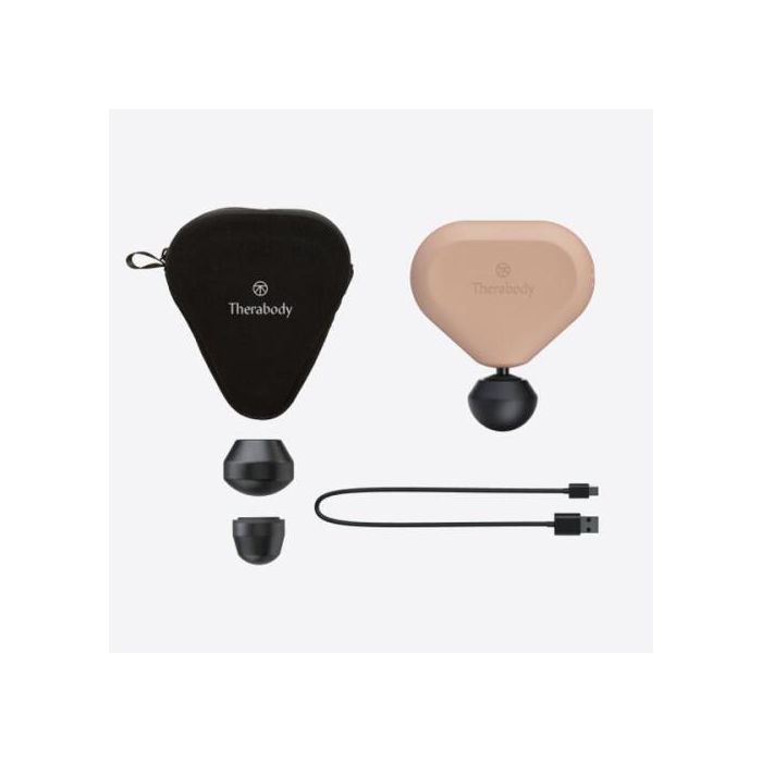 Therabody Theragun mini masajeador Universal Beige 2 Therabody Theragun mini masajeador Universal Beige 2