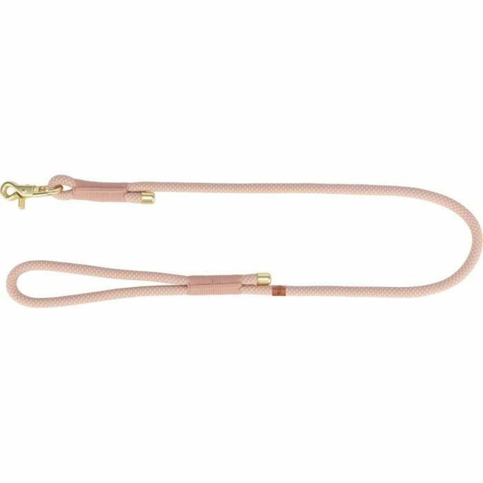 Trixie TRI4053032663619 Correa Soft Rope para Perros, 1 metro de longitud y 10 mm de diámetro, Tallas S-XL, Bicolor Rosa y Rosa Claro