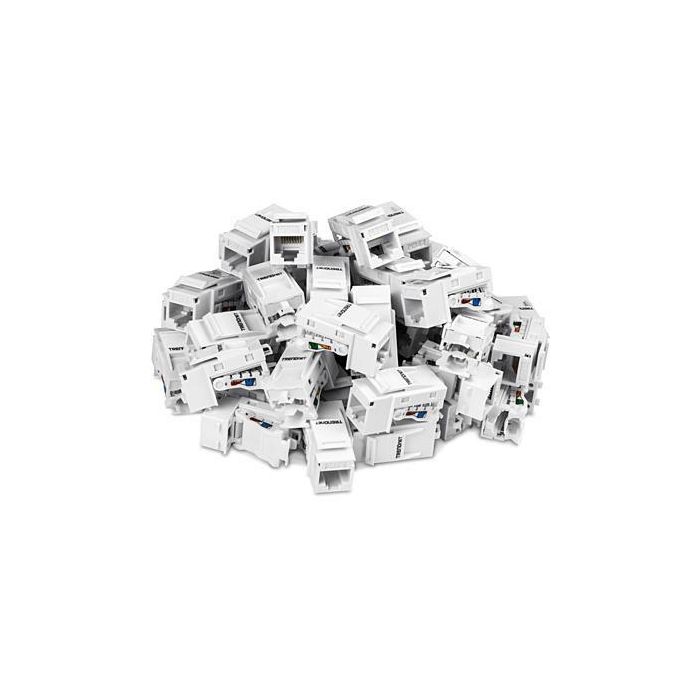 TRENDnet 10G, RJ-45, 22x40x17mm, 6g, White TRENDnet 10G, RJ-45, 22x40x17mm, 6g, White