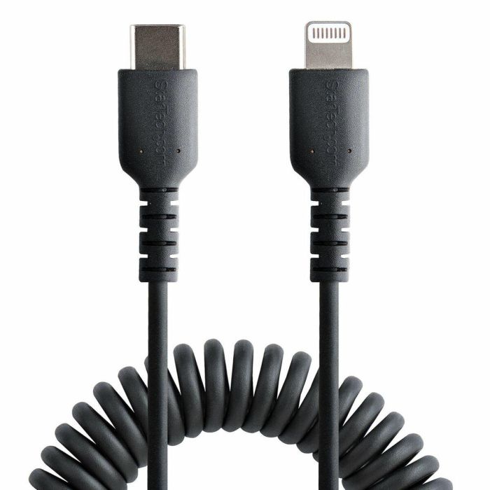 Cable USB a Lightning Startech RUSB2CLT50CMBC 50 cm Negro Cable USB a Lightning Startech RUSB2CLT50CMBC 50 cm Negro