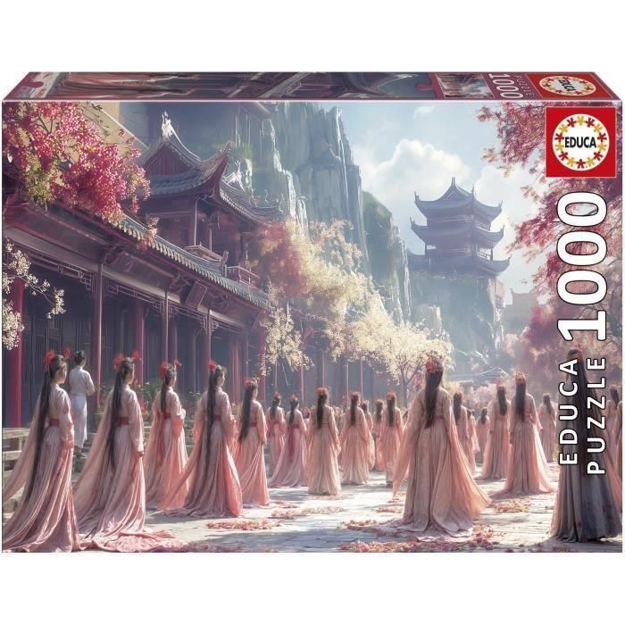 Educa Puzzle Las Geishas de 1000 piezas, para niños desde 6 años, incluye cola FIX PUZZLE 0 Educa Puzzle Las Geishas de 1000 piezas, para niños desde 6 años, incluye cola FIX PUZZLE 0