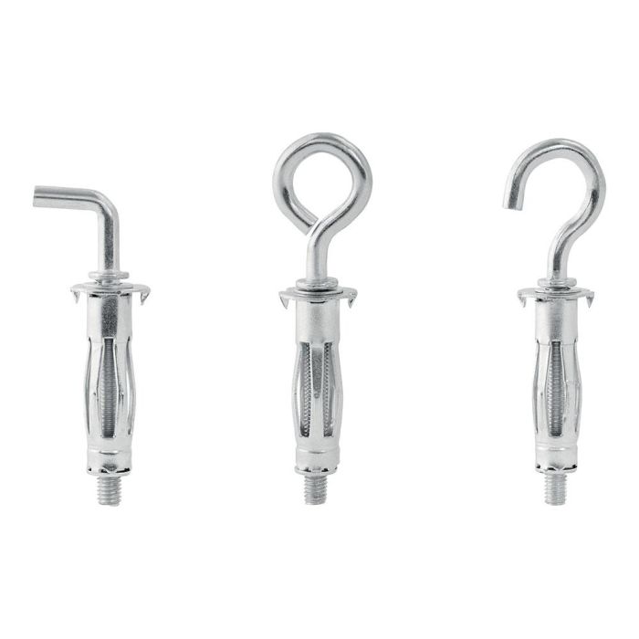 Rapid Taco de expansión metálico Ø11x37 tornillo Ø5 resistencia 40 kg, bolsa 12 unid