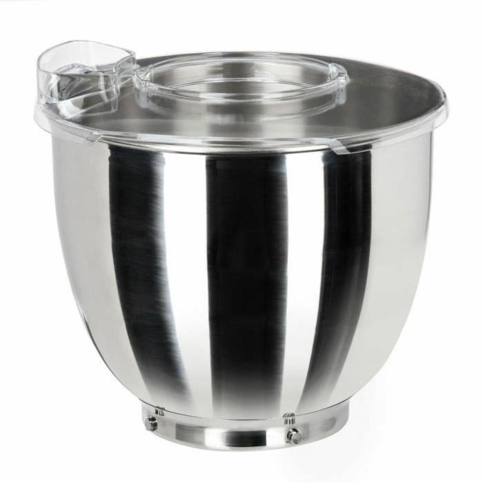 Continental Edison CERP800B Robot de Repostería 800W, 4,3L, 10 Velocidades, Función Pulso, Batidora de Vidrio 1,5L, Negro 2 Continental Edison CERP800B Robot de Repostería 800W, 4,3L, 10 Velocidades, Función Pulso, Batidora de Vidrio 1,5L, Negro 2