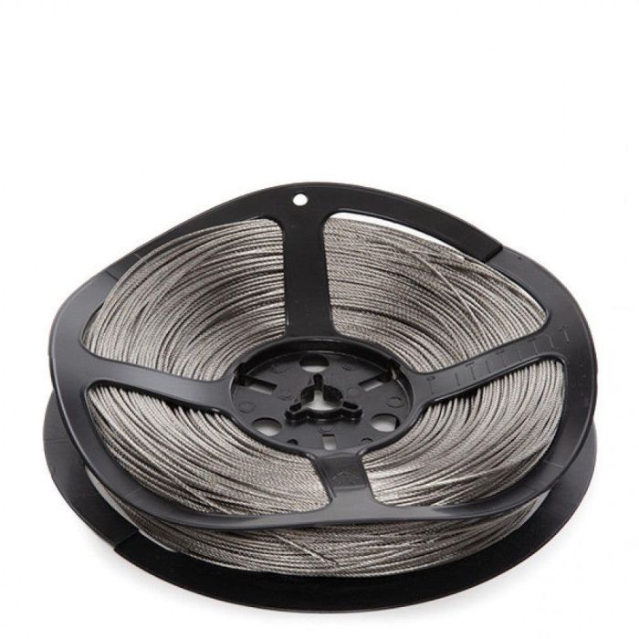 Cable Acero Inoxidable Suspensión Luminaria-Perfil Ø1,2Mm (Por Metro) 2 Cable Acero Inoxidable Suspensión Luminaria-Perfil Ø1,2Mm (Por Metro) 2