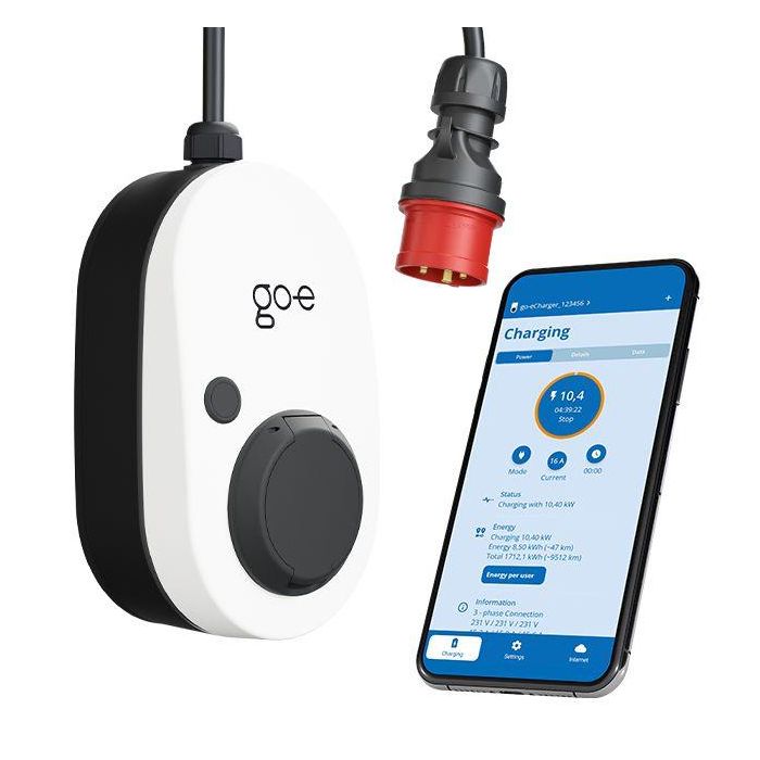 go-e Gemini flex 11 kW Wallbox Móvil Cargador Coche Eléctrico Portátil Uso Doméstico Viaje Ganador Precio-Rendimiento 2023 1 go-e Gemini flex 11 kW Wallbox Móvil Cargador Coche Eléctrico Portátil Uso Doméstico Viaje Ganador Precio-Rendimiento 2023 1