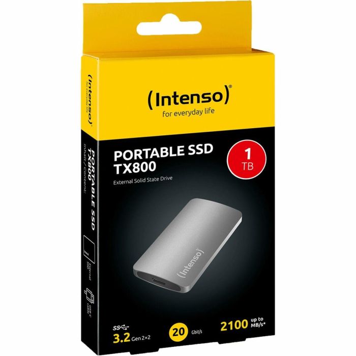 Disco Duro Externo INTENSO Intenso eSSD TX800 SSD 1 TB 1 Disco Duro Externo INTENSO Intenso eSSD TX800 SSD 1 TB 1
