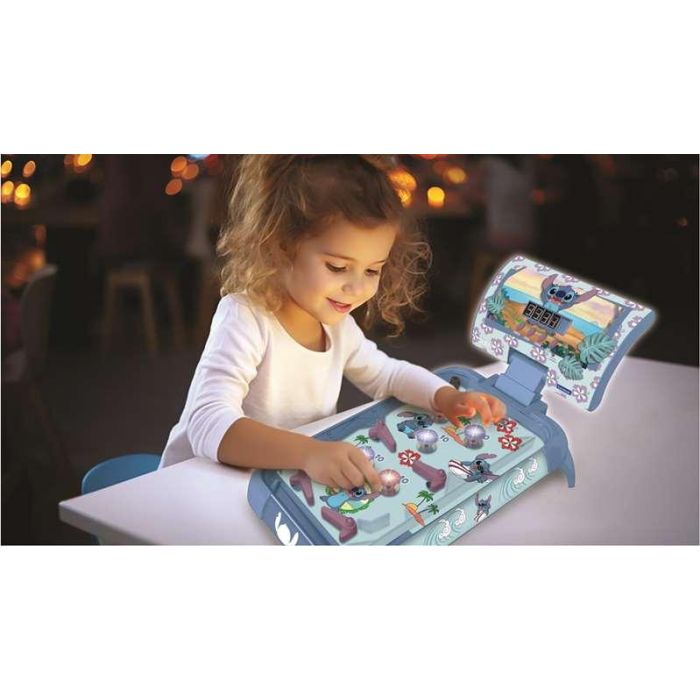 Lexibook Pinball Electrónico Disney Stitch JG610D