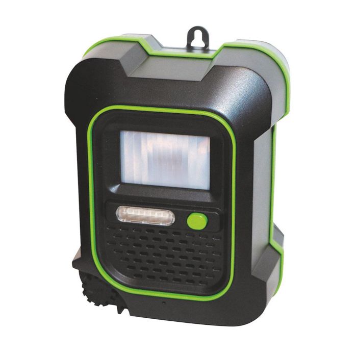 Weitech Ahuyentador de animales ultrasónico con flash para exterior 06129, ahuyenta perros, gatos, zorros, conejos, garzas, etc. Área de protección 200m² 0 Weitech Ahuyentador de animales ultrasónico con flash para exterior 06129, ahuyenta perros, gatos, zorros, conejos, garzas, etc. Área de protección 200m² 0