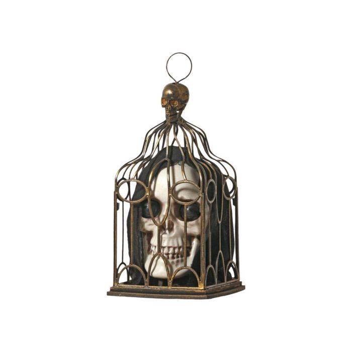 Decoración para Halloween Calavera 33 x 17 x 17 cm Blanco 0 Decoración para Halloween Calavera 33 x 17 x 17 cm Blanco 0