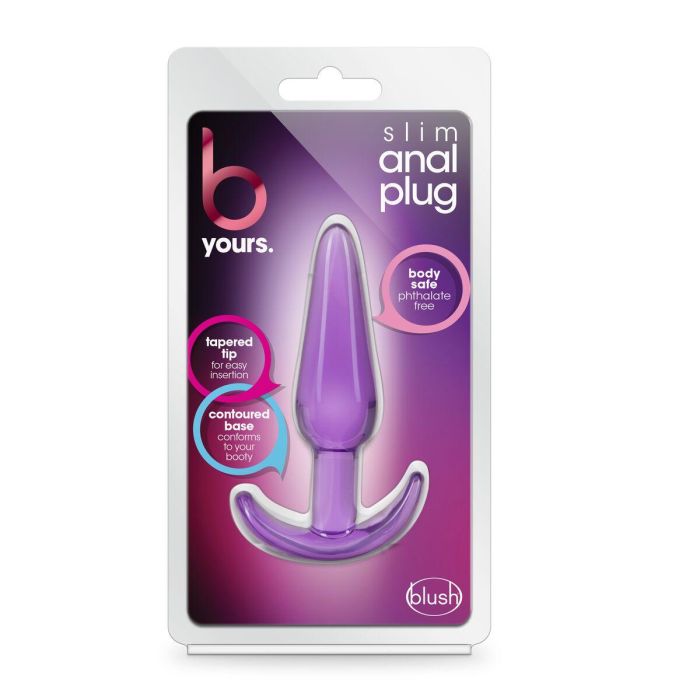Plug Anal Blush B yours Morado (7,6 cm) 1 Plug Anal Blush B yours Morado (7,6 cm) 1