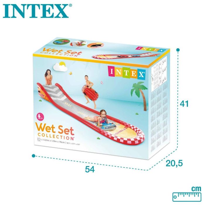 Pista hinchable deslizante racing fun 561x119x76 cm 1 Pista hinchable deslizante racing fun 561x119x76 cm 1
