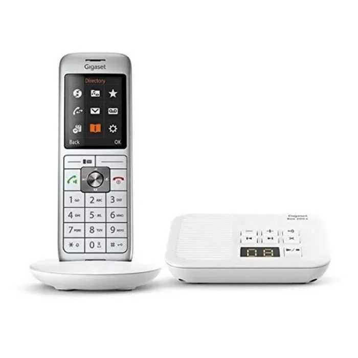 Gigaset CL 660 A Teléfono Fijo Inalámbrico Blanco con Contestador y Pantalla a Color 1