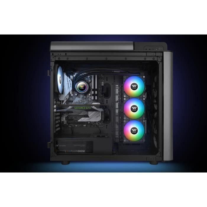 THERMALTAKE TH360 V2 A-RGB Sync - Todo en uno con refrigeración por agua - 3x120 mm 3