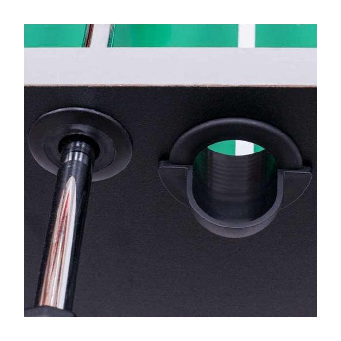 Ociotrends Futbolín Silver Jugadores Piernas Abiertas 139x87x73 cm 4