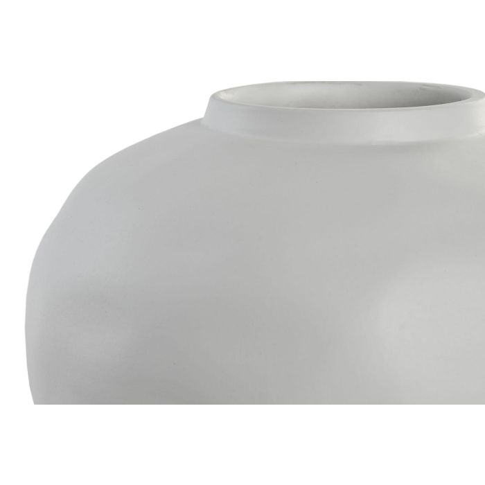 Jarron Urban DKD Home Decor Blanco 26 x 26 x 26 cm 3 Jarron Urban DKD Home Decor Blanco 26 x 26 x 26 cm 3