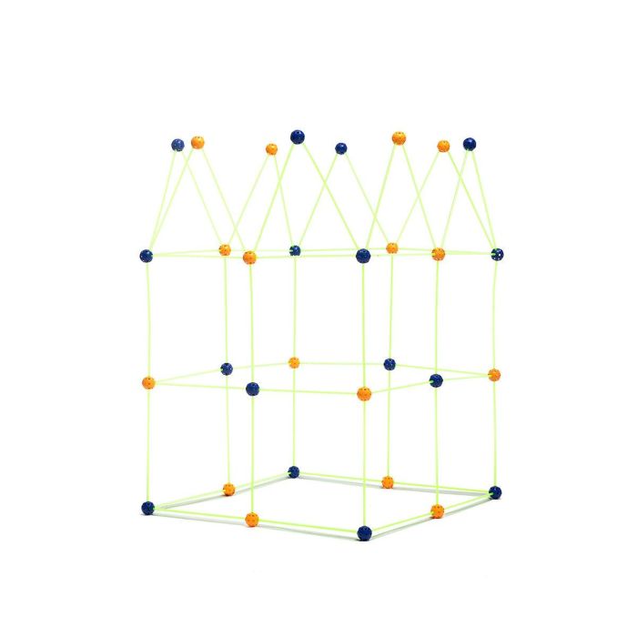 Kit de Construcción de Fuertes para Niños Archikitt InnovaGoods 85 Piezas 4 Kit de Construcción de Fuertes para Niños Archikitt InnovaGoods 85 Piezas 4