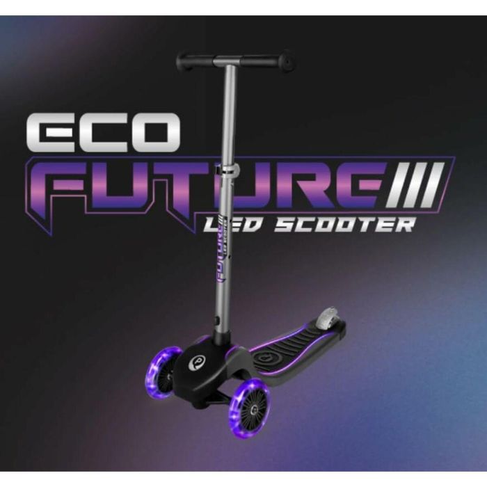 Patinete Ociotrends Eco Future Scooter Morado 3 ruedas 1 Patinete Ociotrends Eco Future Scooter Morado 3 ruedas 1