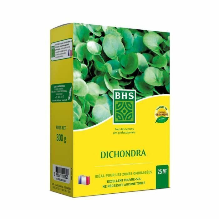 BHS BHS1689087468329 Dichondra Semillas 300g para 25 m², Enriquecidas con Fertilizante Orgánico, Rápido Establecimiento, Climas Suaves 0 BHS BHS1689087468329 Dichondra Semillas 300g para 25 m², Enriquecidas con Fertilizante Orgánico, Rápido Establecimiento, Climas Suaves 0