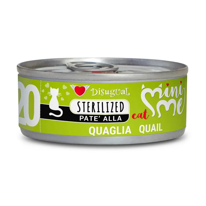 Disugual Mini-Me Cat Esterilizado Codorniz 12x85 gr