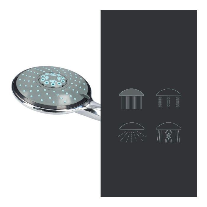 Alcachofa de Ducha Fontastock SALLENT H 1/2" Cromado 6 Alcachofa de Ducha Fontastock SALLENT H 1/2" Cromado 6