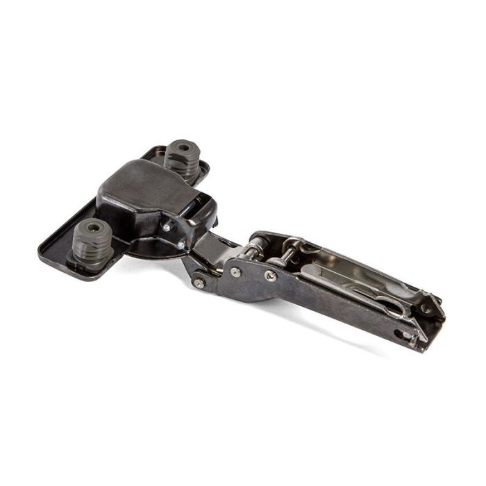 Salice Bisagra S200 Ø35 Montaje Directo 110º Acabado Titanio Codo Acodado Silentia+ Cierre Suave Puertas Madera 2