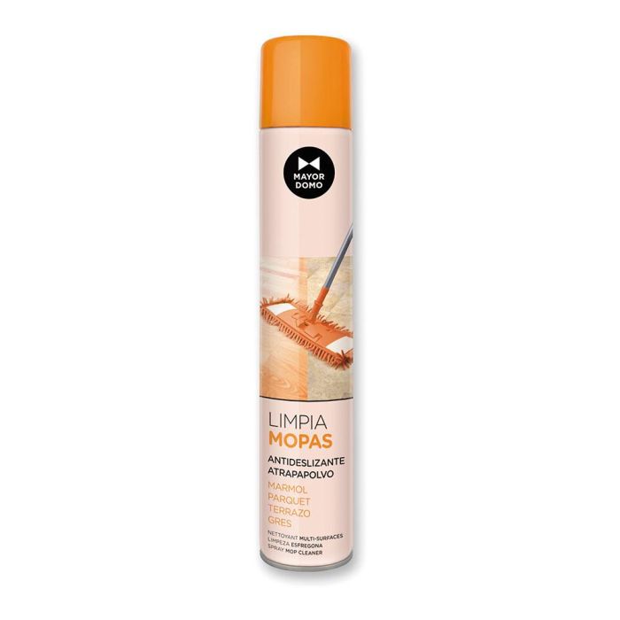 Mayordomo Limpia Mopas 750 ml Spray Antideslizante para Todo Tipo de Suelos: Mármol, Parquet, Terrazo y Gres