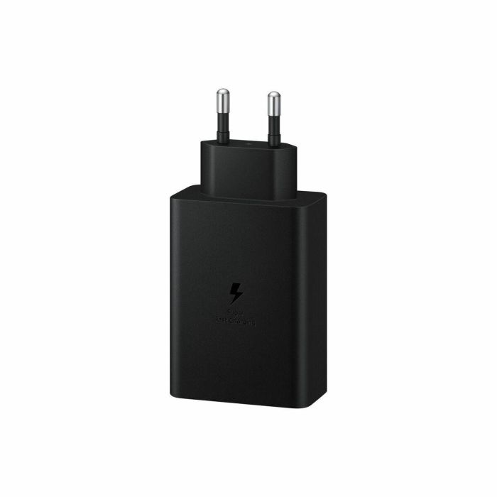 Samsung EP-T6530NBEGEU Cargador de Pared 65W Triple Puerto para Carga Rápida con 2x USB-C y 1x USB-A Negro 66