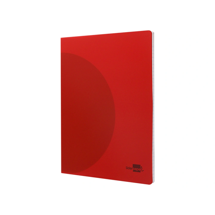 Liderpapel Libreta A5 48 Hojas 90gr Pauta 5 2,5mm Tapa Plástico Colores Surtidos 6