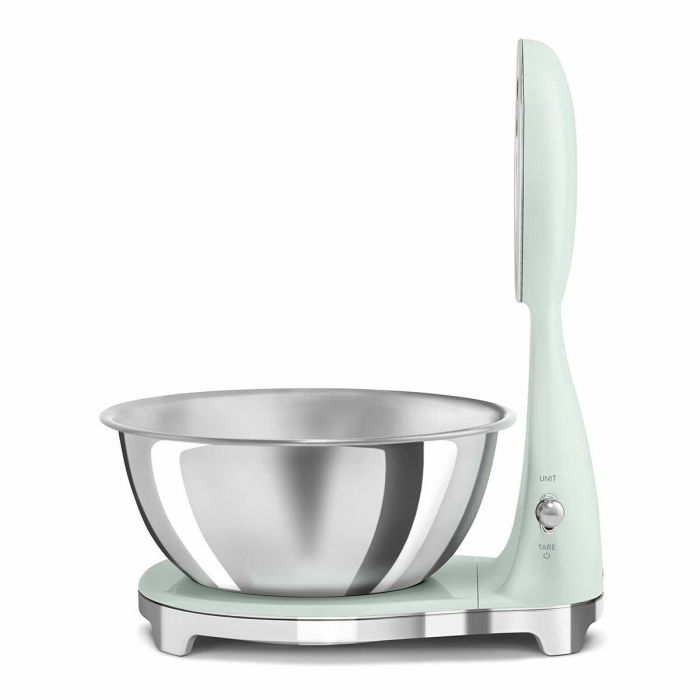 Smeg Báscula de Cocina Analógica y Digital KSF01PGWW Verde Pastel 5