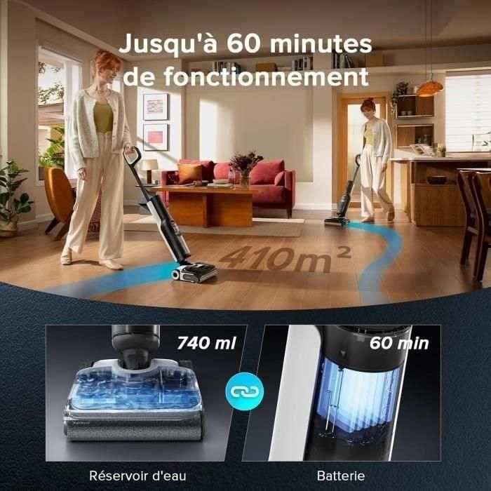 Roborock F25 ACE Aspiradora inalámbrica 20.000 Pa Todo en uno para suelos duros Sin enredos Secado rápido a 90 °C 3