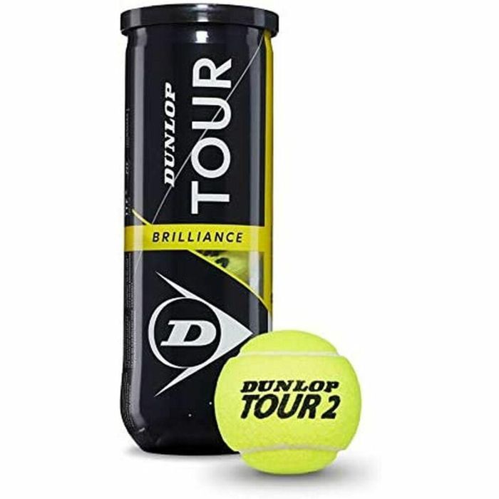 Pelotas de Tenis Brilliance Dunlop 601326 (3 pcs) Pelotas de Tenis Brilliance Dunlop 601326 (3 pcs)