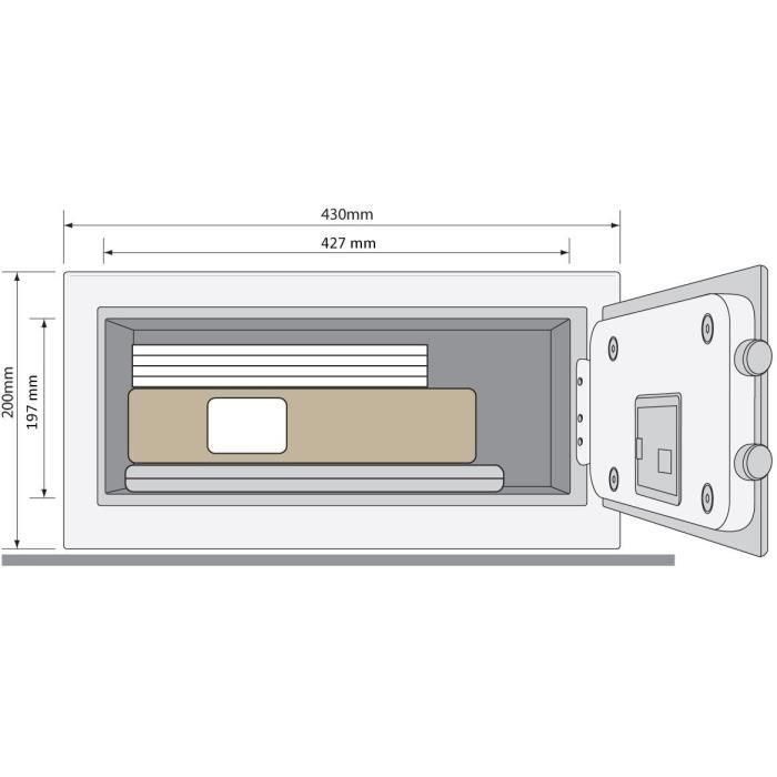 Caja fuerte Yale - YLG/200/DB2 4